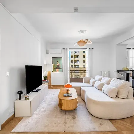 Cozy&stylish With Air Conditioning&balcony - Libération *