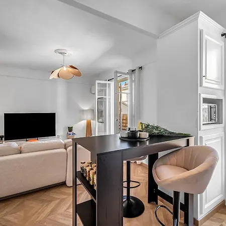 Cozy&stylish With Air Conditioning&balcony - Libération * Nizza