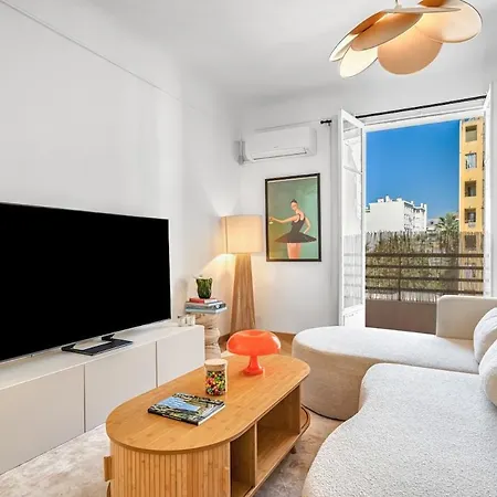 Appartamento Cozy&stylish With Air Conditioning&balcony - Libération Nizza