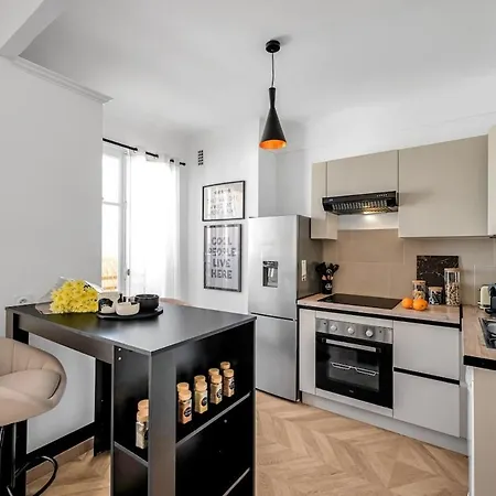 Appartamento Cozy&stylish With Air Conditioning&balcony - Libération Nizza